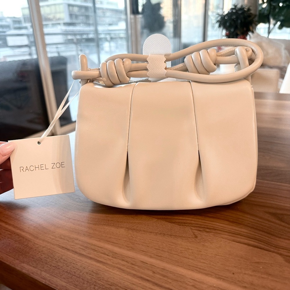 Rachel Zoe Jacquelyn Ivory Vegan Bag NWT